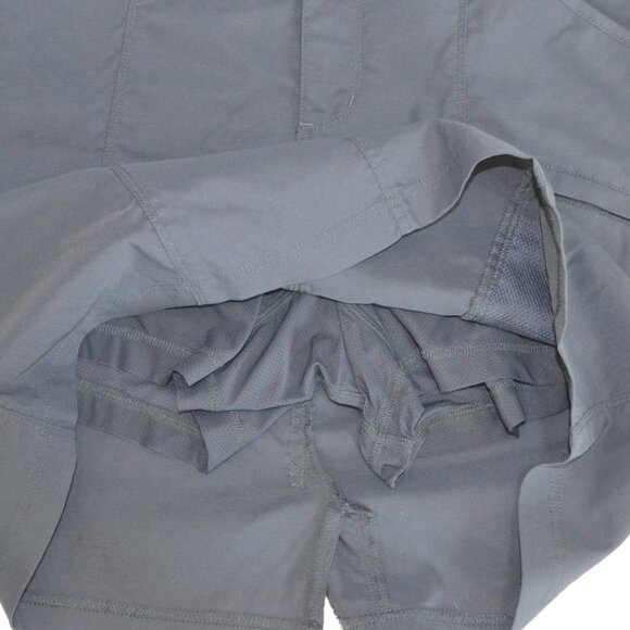 Duluth Trading Co Women's Gray Dry on the Fly Skort Size 10 - Picture 6 of 14